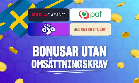 Nytt PnP casino, helt utan omsättningkrav .